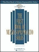 The First Book of Mezzo-Soprano/Alto Solos Book/CD package (2 CDs) Default Hal Leonard Corporation Music Books for sale canada