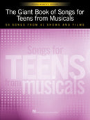 The Giant Book of Songs for Teens from Musicals, YOUNG WOMEN'S EDITION Hal Leonard Corporation Music Books for sale canada