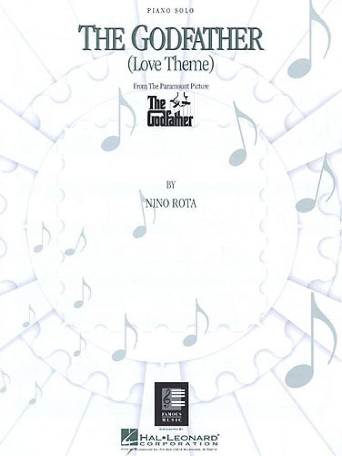 The Godfather ( Love Theme) Hal Leonard Corporation Music Books for sale canada