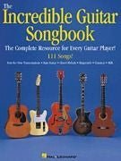 The Incredible Guitar Songbook Default Hal Leonard Corporation Music Books for sale canada