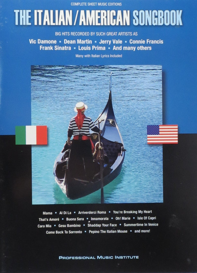 The Italian/American Songbook Professional Music Institute Music Books for sale canada