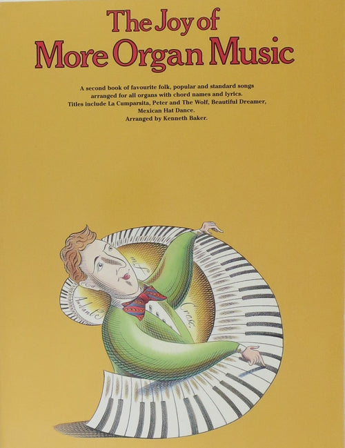 The Joy of More Organ Music Music Sales Corporation Music Books for sale canada