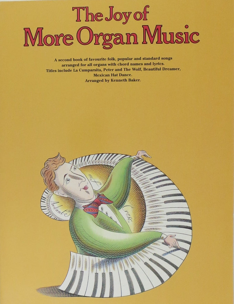 The Joy of More Organ Music Music Sales Corporation Music Books for sale canada