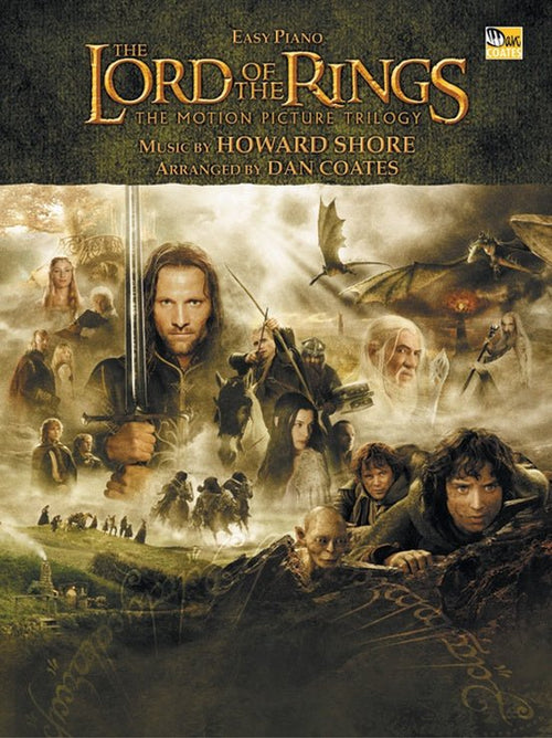 The Lord of The Rings, The Motion Picture Trilogy Alfred Music Publishing Music Books for sale canada