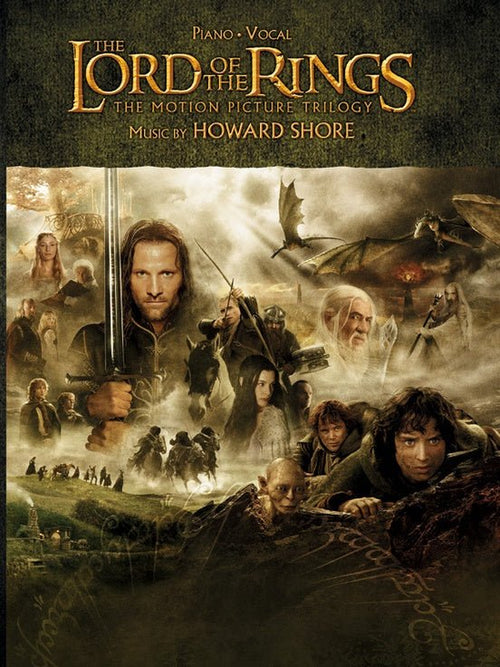 The Lord of the Rings The Motion Picture Trilogy Alfred Music Publishing Music Books for sale canada