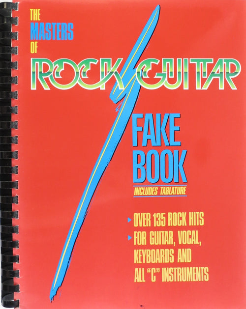 The Masters of Rock Guitar Fake Book (Fake Books) (Plastic Comb) Default Hal Leonard Corporation Music Books for sale canada