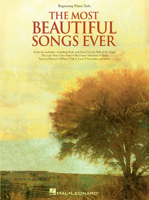 The Most Beautiful Songs Ever Default Hal Leonard Corporation Music Books for sale canada