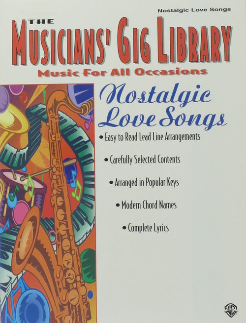 The Musicians' Gig Library: Nostalgic Love Songs Default Alfred Music Publishing Music Books for sale canada