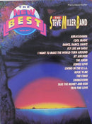 The New Best of The Steve Miller Band Warner Bros Publication Music Books for sale canada