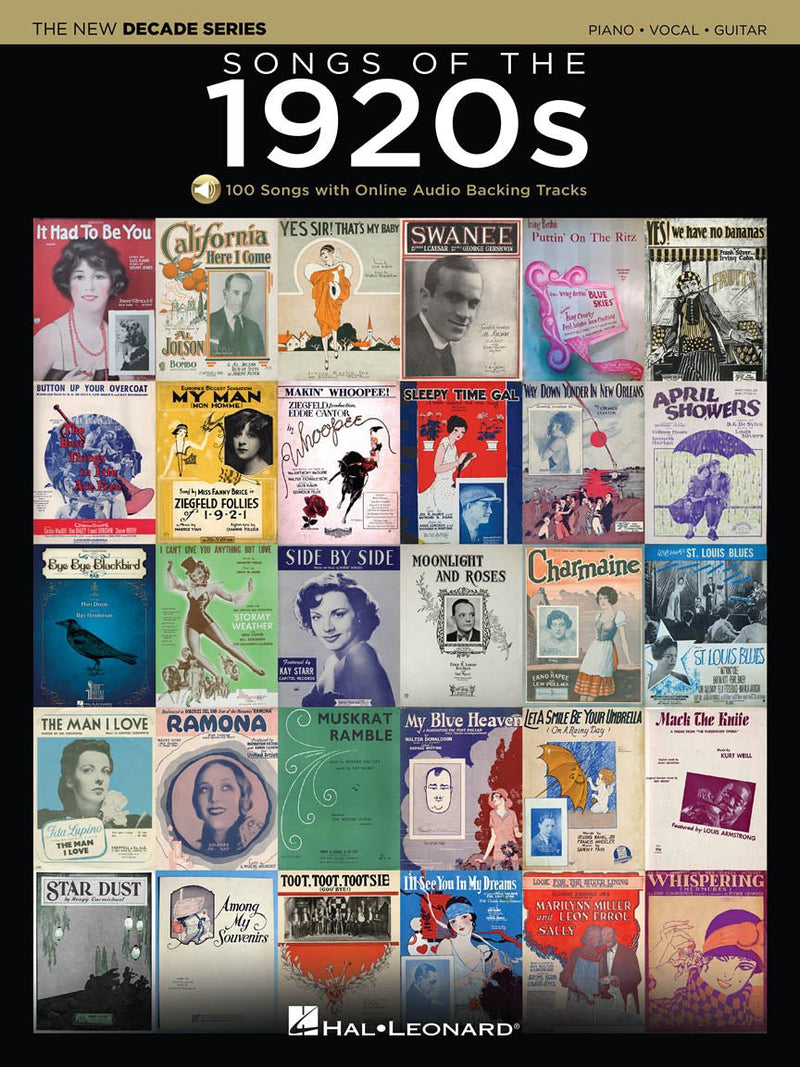 The New Decade Series Songs of The 1920s Hal Leonard Corporation Music Books for sale canada