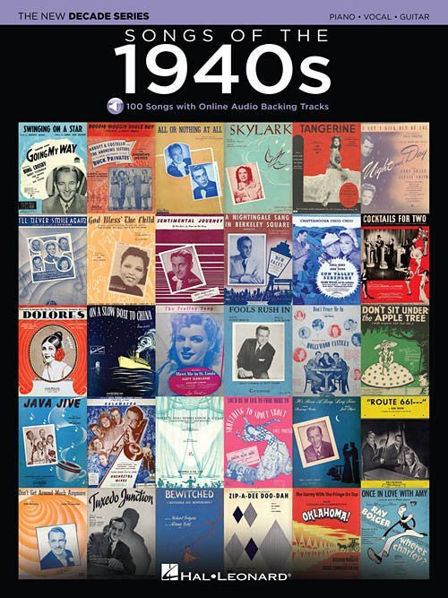 The New Decade Series Songs of The 1940s Hal Leonard Corporation Music Books for sale canada