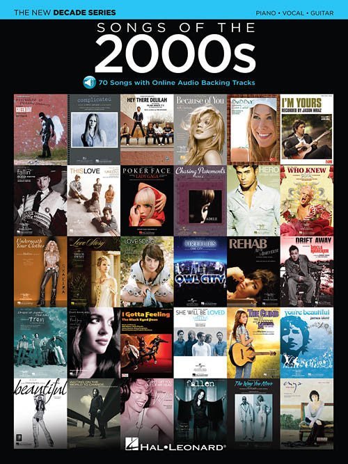 The New Decade Series Songs of The 2000s Hal Leonard Corporation Music Books for sale canada