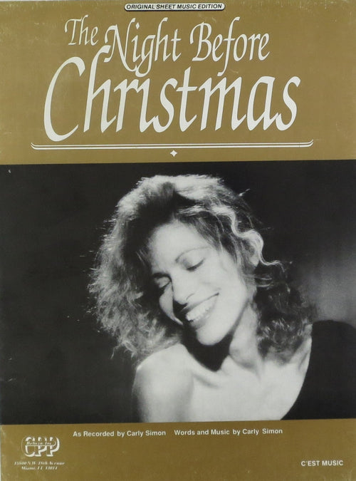 The Night Before Christmas - Sheet Music CPP Belwin,Inc Music Books for sale canada