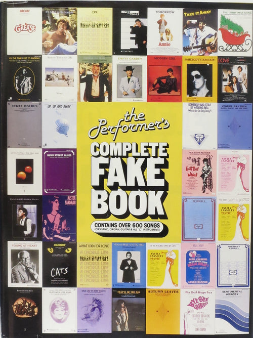 The Performer's Complete Fake Book - C Edition Default Hal Leonard Corporation Music Books for sale canada