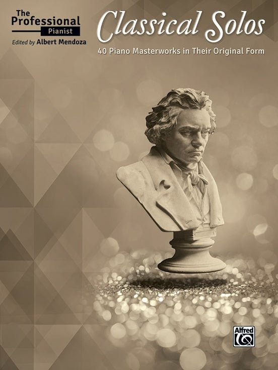 The Professional Pianist: Classical Solos Alfred Music Publishing Music Books for sale canada