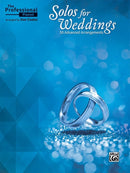 The Professional Pianist: Solos for Weddings Alfred Music Publishing Music Books for sale canada