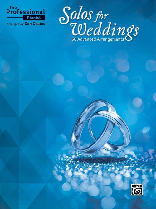 The Professional Pianist: Solos for Weddings Alfred Music Publishing Music Books for sale canada