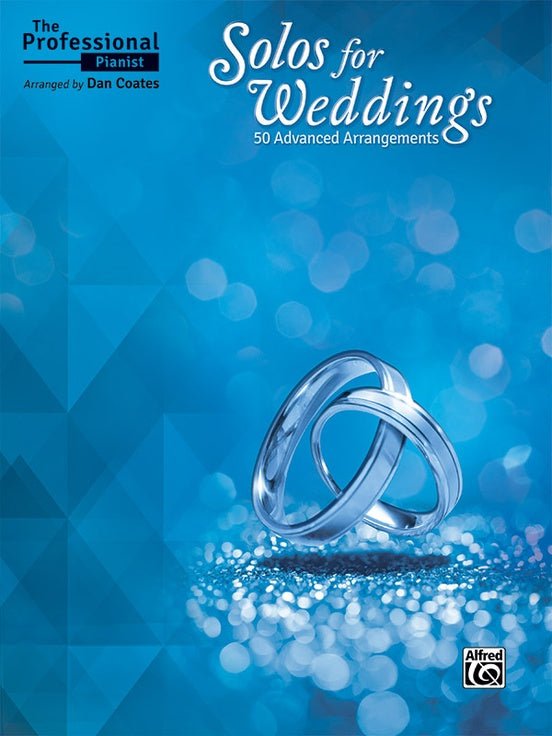 The Professional Pianist: Solos for Weddings Alfred Music Publishing Music Books for sale canada