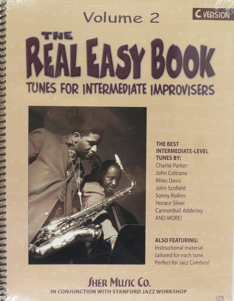 The Real Easy Book, Volume 2, C Version Sher Music Music Books for sale canada
