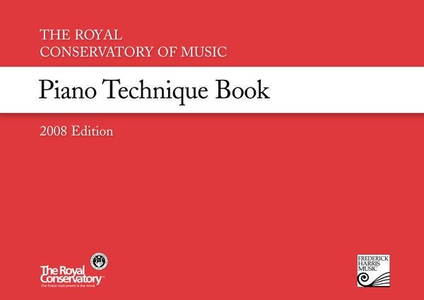 The Royal Conservatory of Music Piano Technique Book, 2008 Edition Default Frederick Harris Music Music Books for sale canada,9781554401635