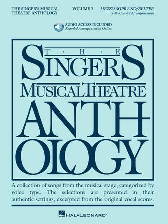 The Singers Musical Theatre Anthology Vol 2, Mezzo-Soprano/Belter, Book/Online Audio Hal Leonard Corporation Music Books for sale canada