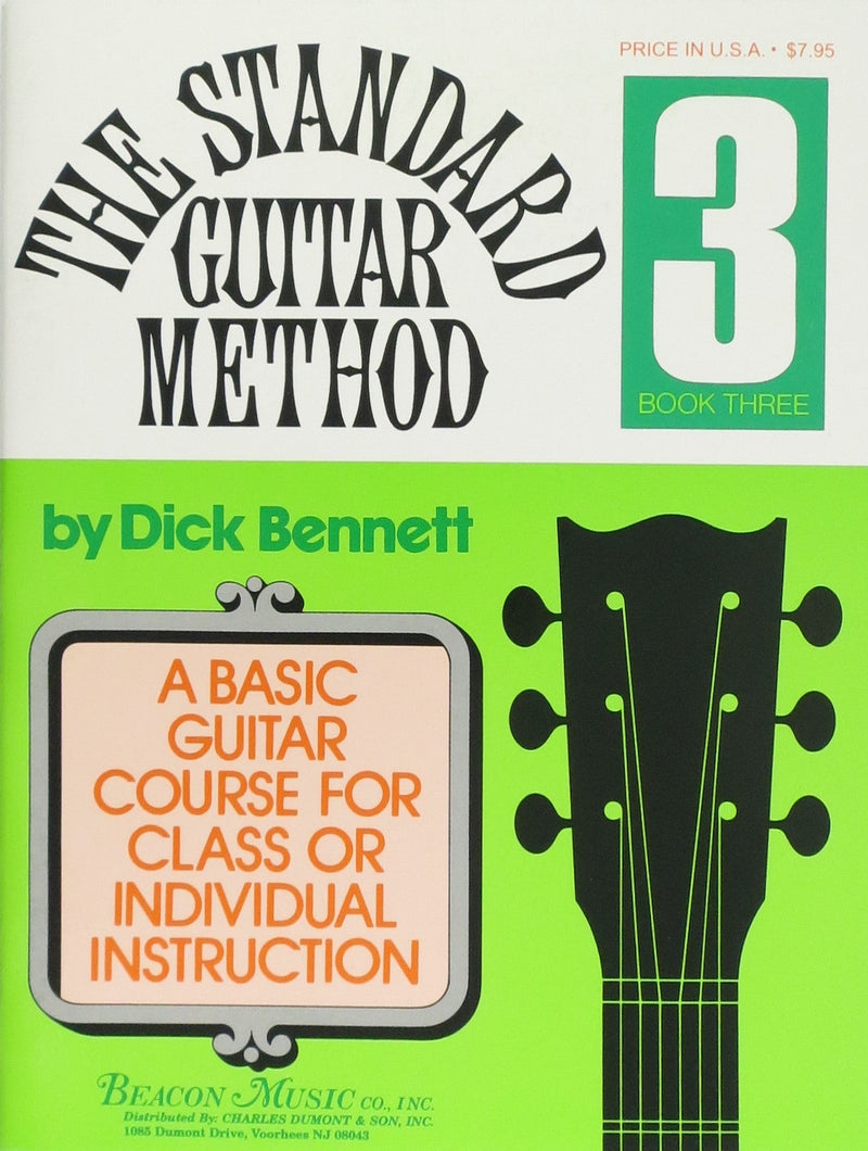 The Standard Guitar Method, Book 1-7 Book 3 Beacon Music Company, Inc. Music Books for sale canada