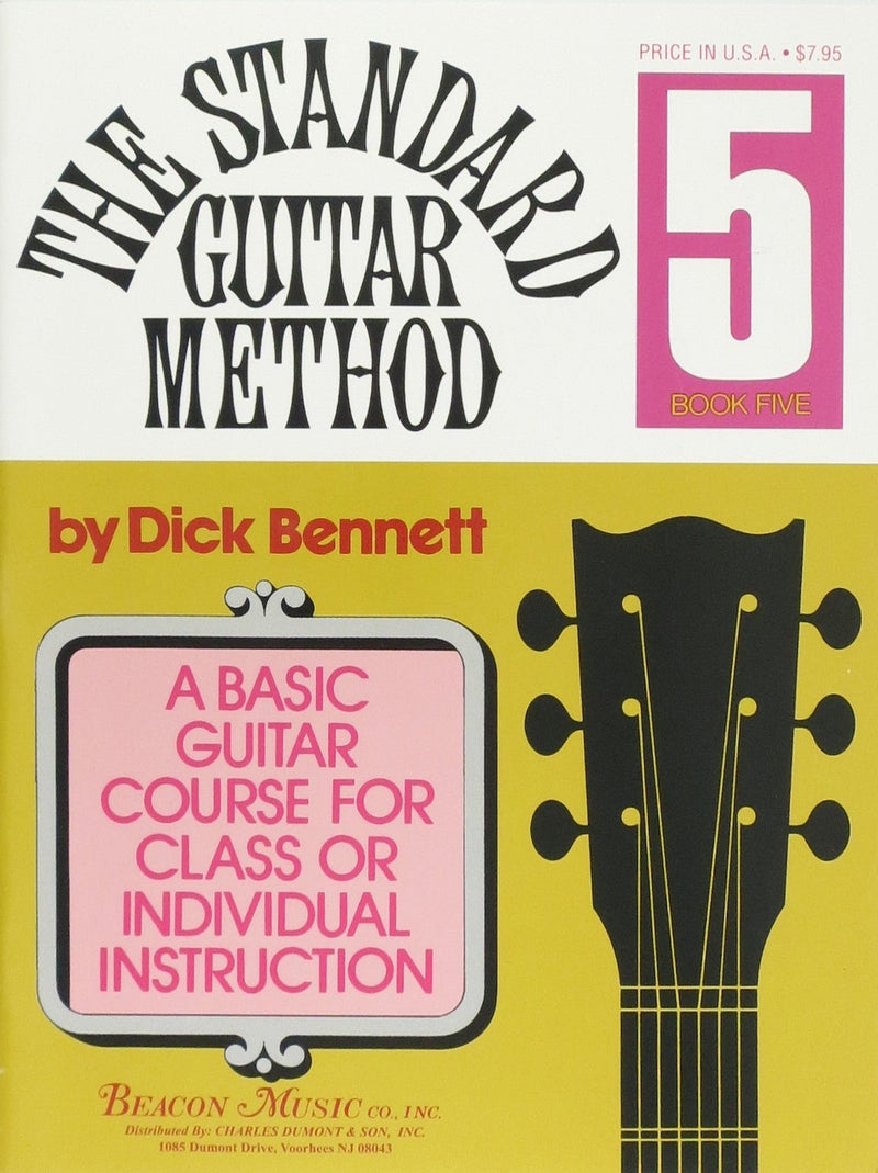 The Standard Guitar Method, Book 1-7 Book 5 Beacon Music Company, Inc. Music Books for sale canada