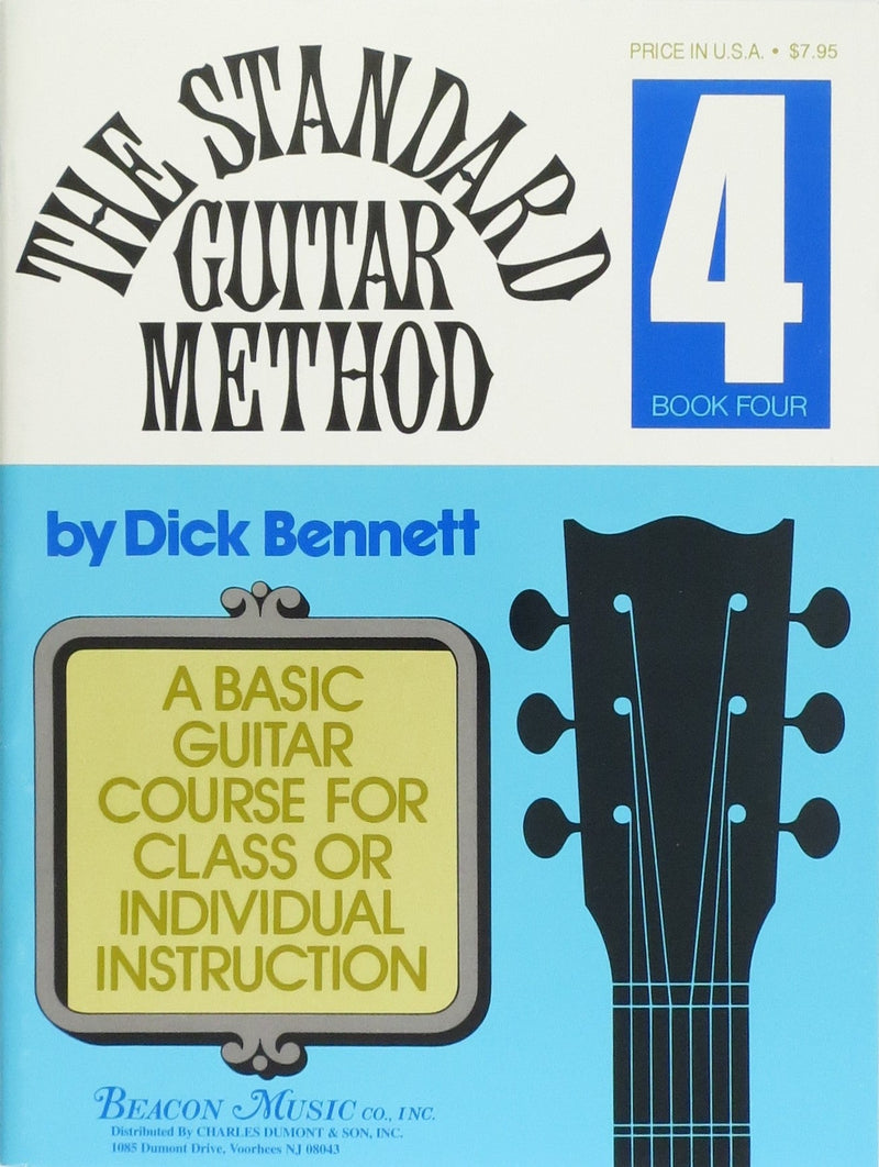 The Standard Guitar Method, Book 1-7 Book 4 Beacon Music Company, Inc. Music Books for sale canada