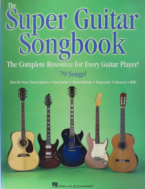 The Super Guitar Songbook Hal Leonard Corporation Music Books for sale canada
