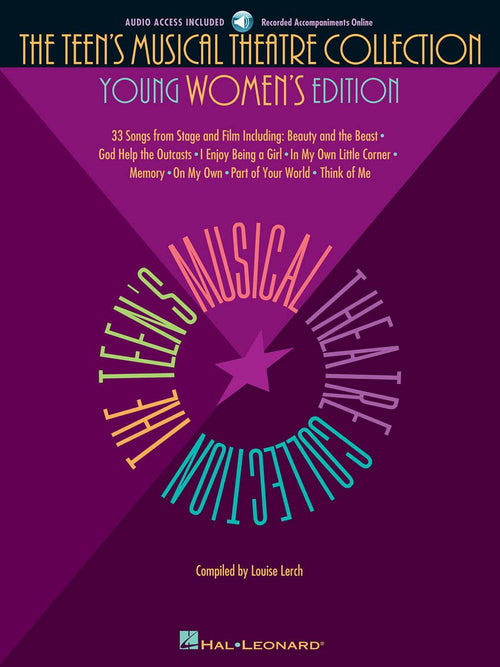 The Teen`s Musical Theatre Collection Young Women's Edition Hal Leonard Corporation Music Books for sale canada