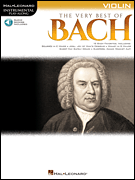 The Very Best of Bach, for Violin Hal Leonard Corporation Music Books for sale canada
