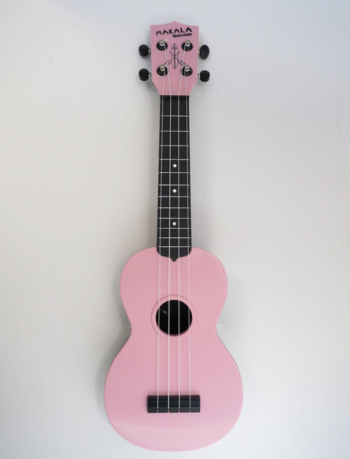 The Waterman by Makala Soprano Ukulele w/bag Pink Makala Ukulele for sale canada