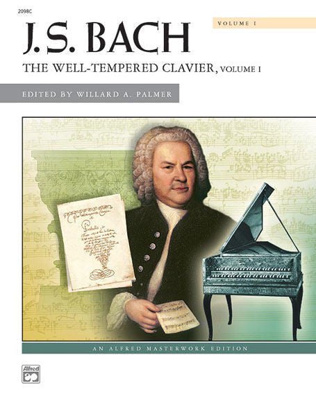 The Well-Tempered Clavier, Volume I, J.S. Bach Default Alfred Music Publishing Music Books for sale canada
