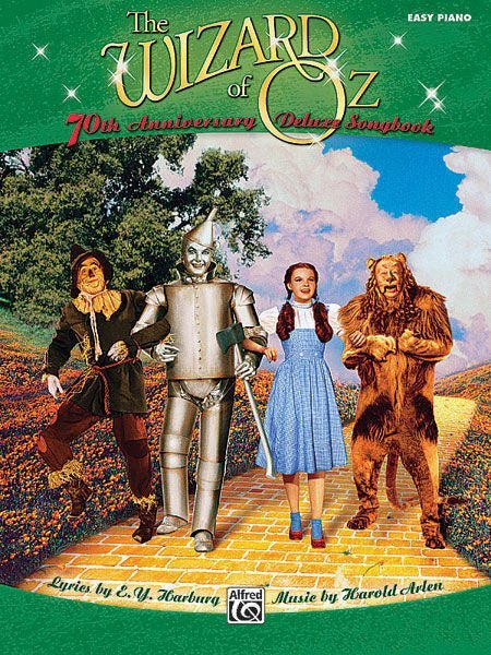The Wizard of Oz: 70th Anniversary Deluxe Songbook Default Alfred Music Publishing Music Books for sale canada