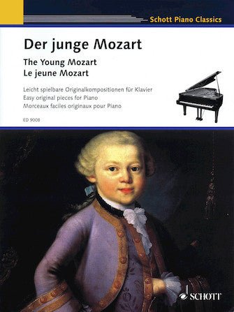 The Young Mozart, Easy Original Pieces for Piano Hal Leonard Corporation Music Books for sale canada