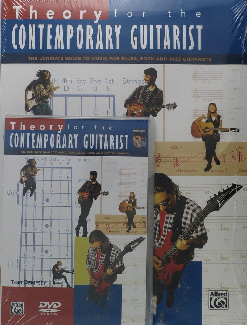 Theory for the Contemporary Guitarist (Book & DVD) Alfred Music Publishing Music Books for sale canada