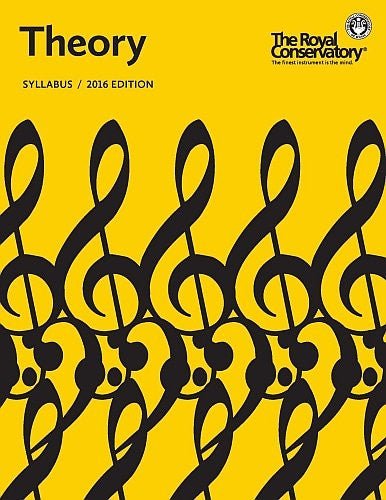 Theory Syllabus/2016 Edition Frederick Harris Music Music Books for sale canada