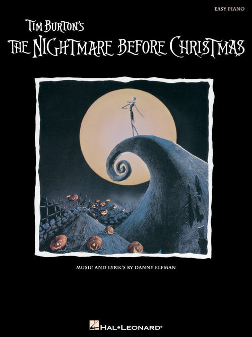 Tim Burton's The Nightmare Before Christmas Easy Piano Hal Leonard Corporation Music Books for sale canada