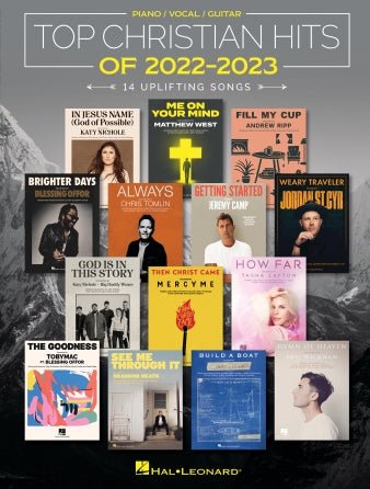 Top Christian Hits of 2022-2023 Hal Leonard Corporation Music Books for sale canada