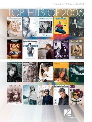 Top Hits of 2006 Hal Leonard Corporation Music Books for sale canada