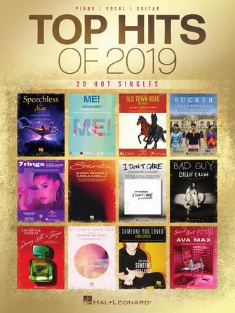 TOP HITS OF 2019 - 20 Hot Singles - P/V/G Hal Leonard Corporation Music Books for sale canada