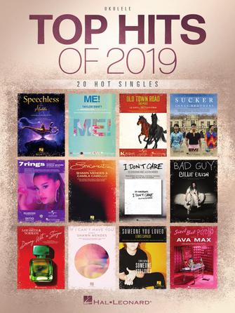 TOP HITS OF 2019, Hot Singles Ukulele Hal Leonard Corporation Music Books for sale canada