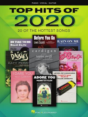 Top Hits of 2020, 20 of The Hottest Songs Hal Leonard Corporation Music Books for sale canada