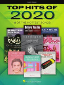 TOP HITS OF 2020, Easy Piano Songbook Hal Leonard Corporation Music Books for sale canada