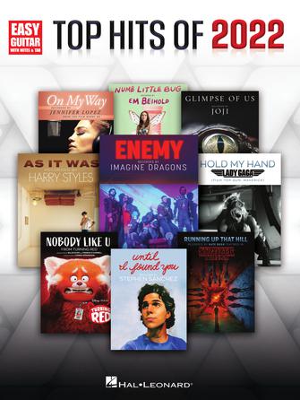 TOP HITS OF 2022 for Easy Guitar and Tab Hal Leonard Corporation Music Books for sale canada