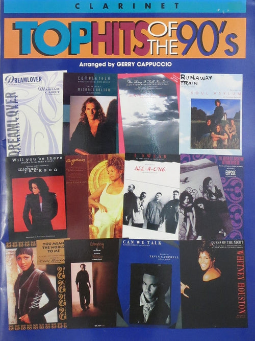 Top Hits of the 90's - for Clarinet Default Warner Bros Publication Music Books for sale canada