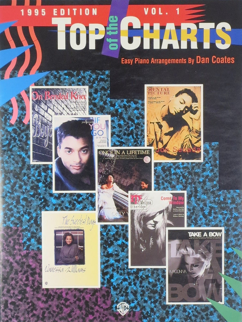 Top of the Charts, 1995 Edition, Volume 1,Easy Piano Alfred Music Publishing Music Books for sale canada