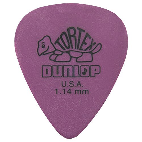 Tortex Standard Guitar Picks (12 Pack) 1.14mm Purple Jim Dunlop Guitar Accessories for sale canada