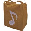 Tote Music Note Bag Tan Aim Gifts Accessories for sale canada