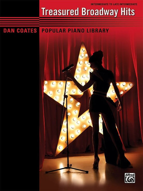Treasured Broadway Hits Popular Piano Library Dan Coates Alfred Music Publishing Music Books for sale canada